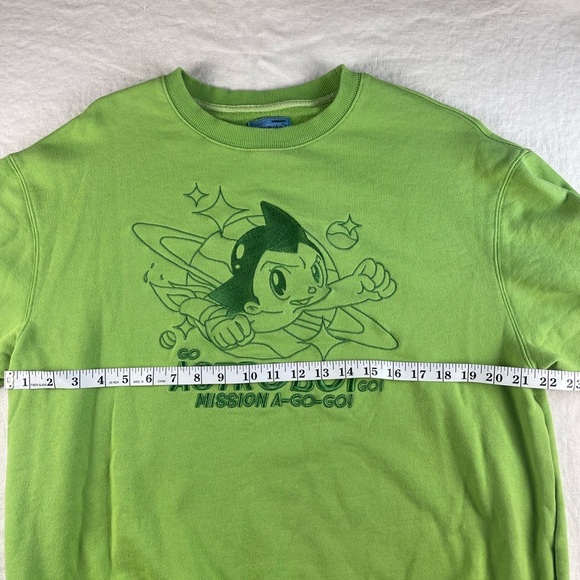 Donsmoke Anime Green Astro Boy Graphic Sweatshirt XL. Streetwear Manga. - Picture 6 of 10